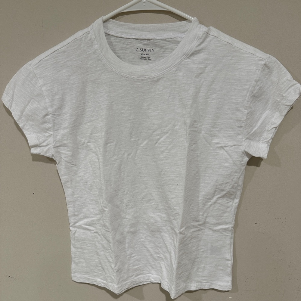 Z Supply Women's White T-Shirt XS